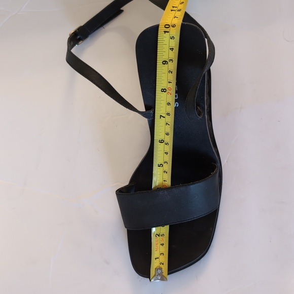 Bakers Black Heeled Shoes with Sleek Straps - Picture 10 of 10